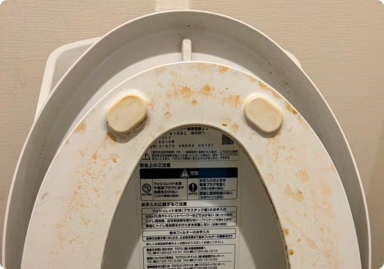 トイレ・ビフォー写真